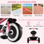 Adjustable Toddler Tricycle with Storage Baskets - Pink