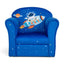 Toddler Upholstered Armchair - Blue with Solid Wood Frame