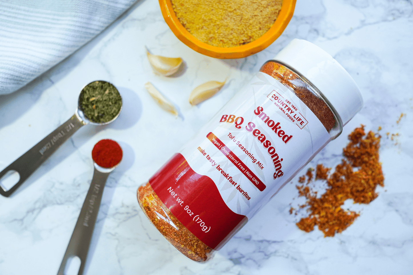 Smoky BBQ Tofu Scramble Seasoning Blend - Korvel