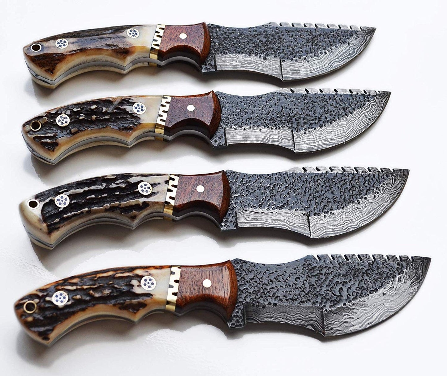 Premium Handcrafted Damascus Steel Tom Brown Tracker Knife - Perfect for Outdoor Adventures & Tactical Use | KBS Knives - Korvel