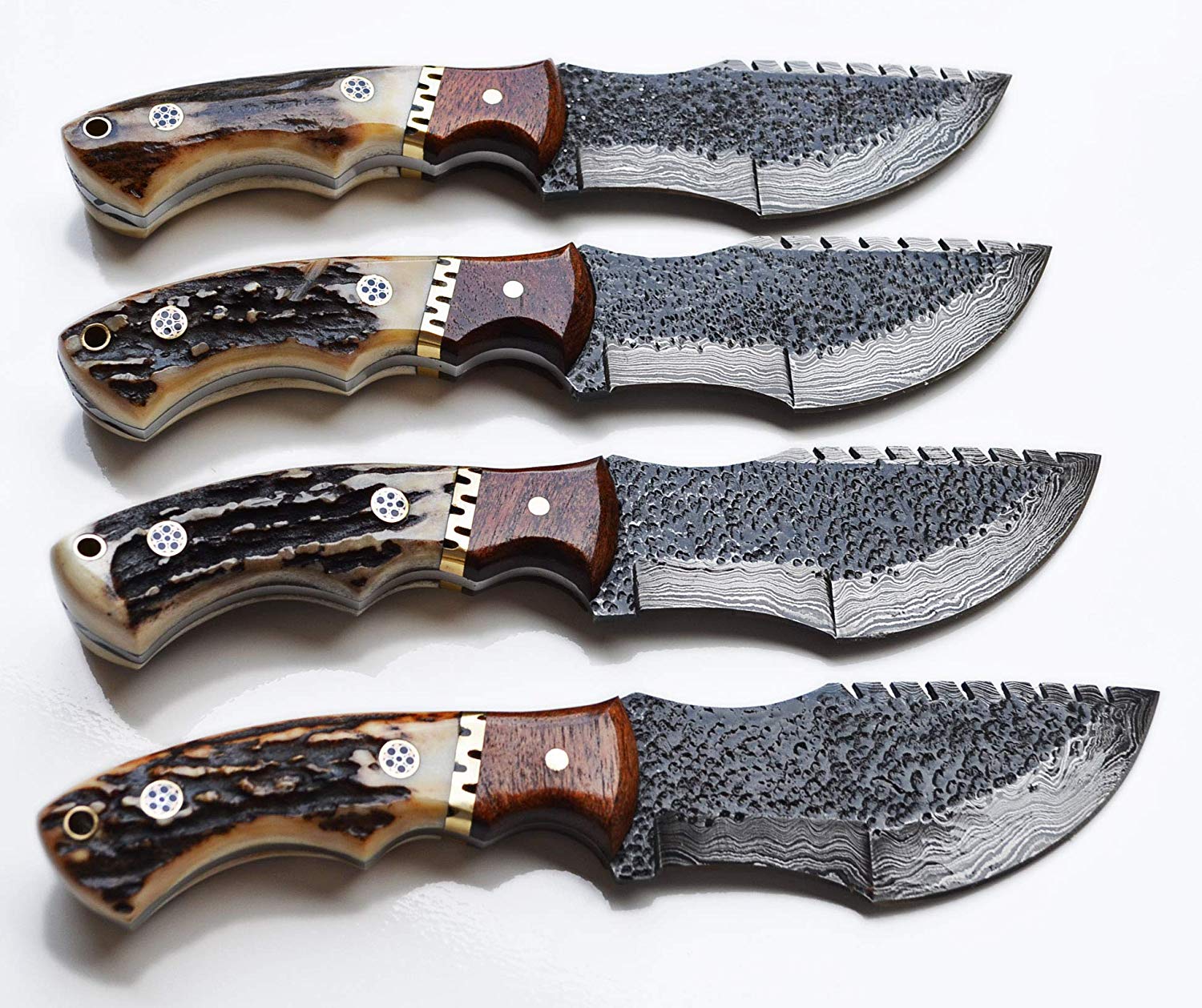 Premium Handcrafted Damascus Steel Tom Brown Tracker Knife - Perfect for Outdoor Adventures & Tactical Use | KBS Knives - Korvel