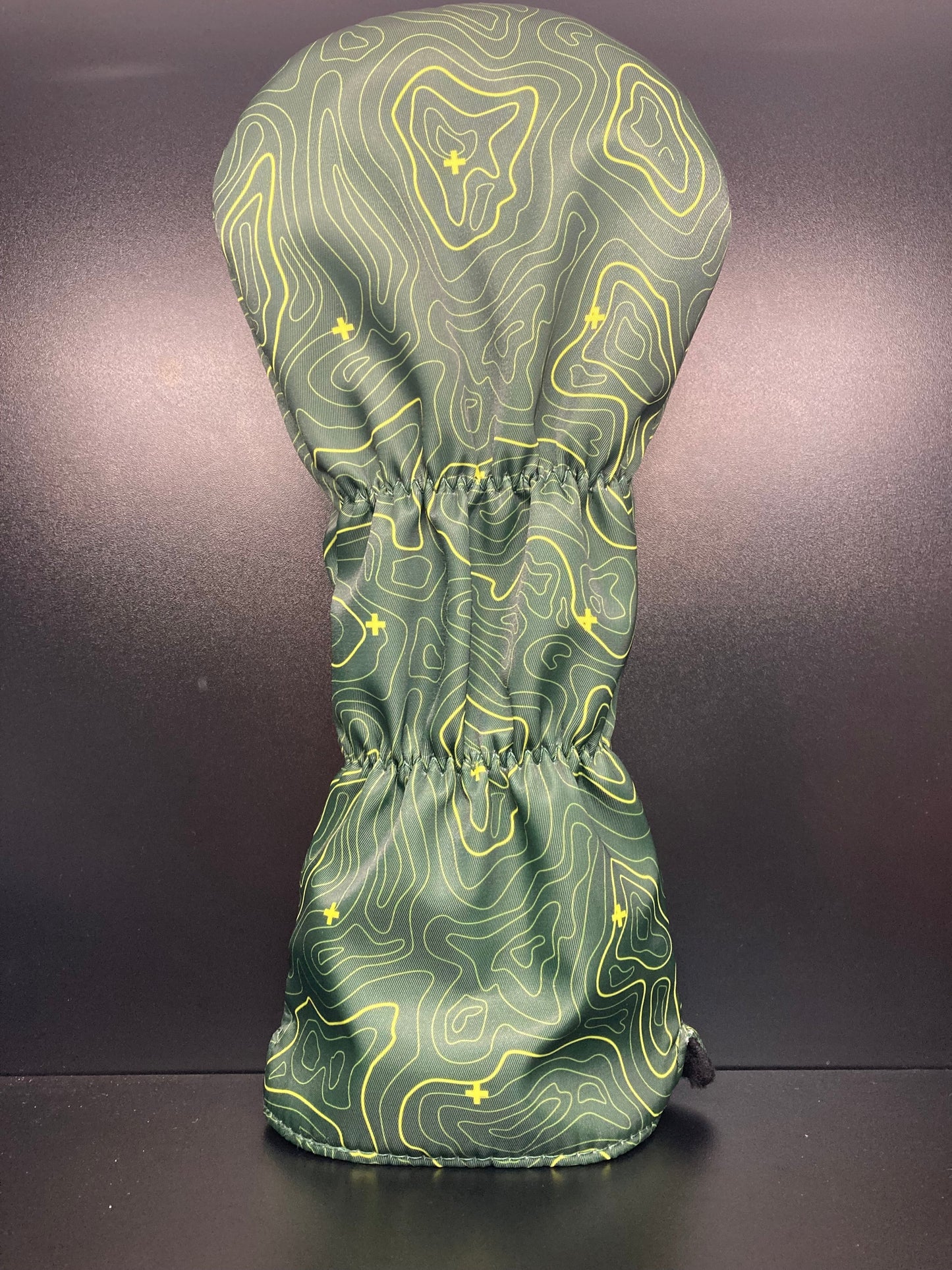 Elegante funda topográfica para palo de golf
