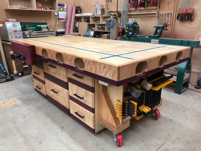 Extreme Torsion Box Assembly Table & Workbench