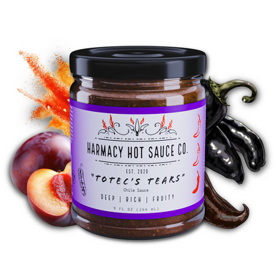 Totec's Tears - Pasilla & Plum Pepper Sauce (9oz)
