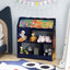 Kids Toy Storage Organizer with Bookshelf - Navy