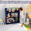 Kids Toy Storage Organizer with Bookshelf - Navy