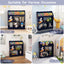 Kids Toy Storage Organizer with Bookshelf - Navy