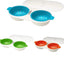 Poachador de Huevos de Microondas de Doble Taza Redonda