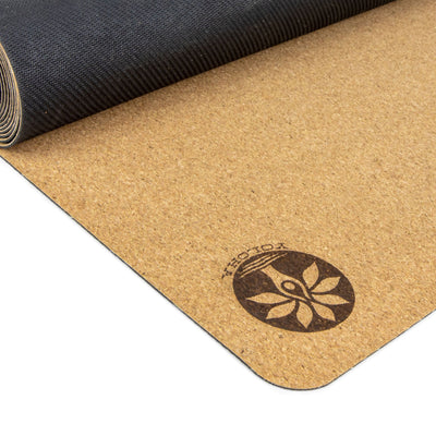 Ultra-Portable Eco Cork Yoga Mat - Korvel