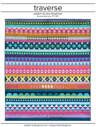 Traverse Quilt Pattern - Modern Design for Creative Quilters