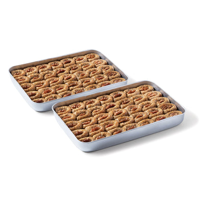 Moda Baklava – Forma de higo con nueces, paquete para fiestas, 70 piezas, 2800 g