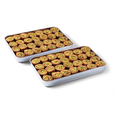 Moda Kataifi – Halep Burma con pistacho, paquete para fiestas, 56 piezas, 2800 g