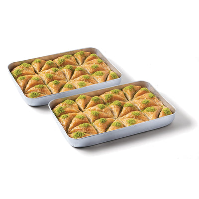 Baklava triangular de Moda con pistacho, paquete para fiestas, 48 ​​piezas, 2700 g