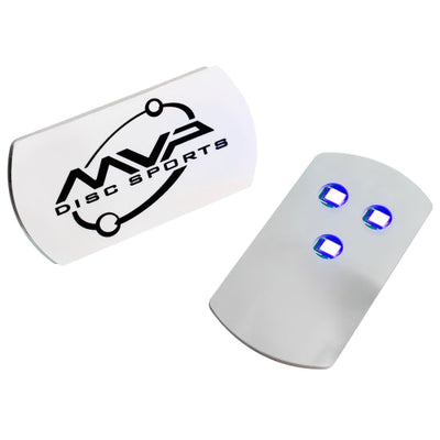 Luces LED Disc Tri-Lit Azul MVP - Paquete de 10