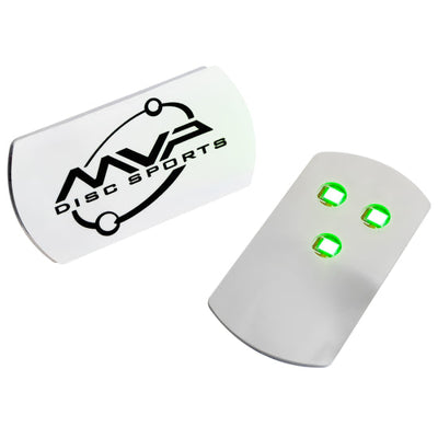 Luces LED Disc Tri-Lit Verde MVP - Paquete de 10