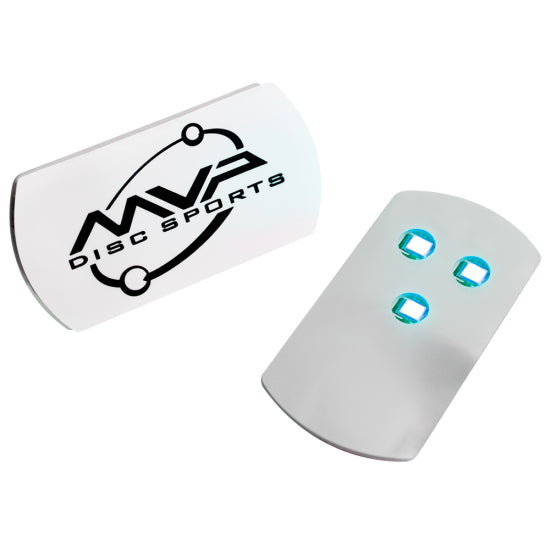 Lumières LED Disc MVP Tri-Lit Turquoise - Pack de 10