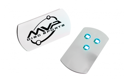 MVP Tri-Lit Turquoise LED Disc Lights - 5, 10 or 20 Pack