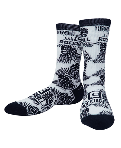 Tropic Vibes Crew Socks - Comfort Meets Style - Korvel