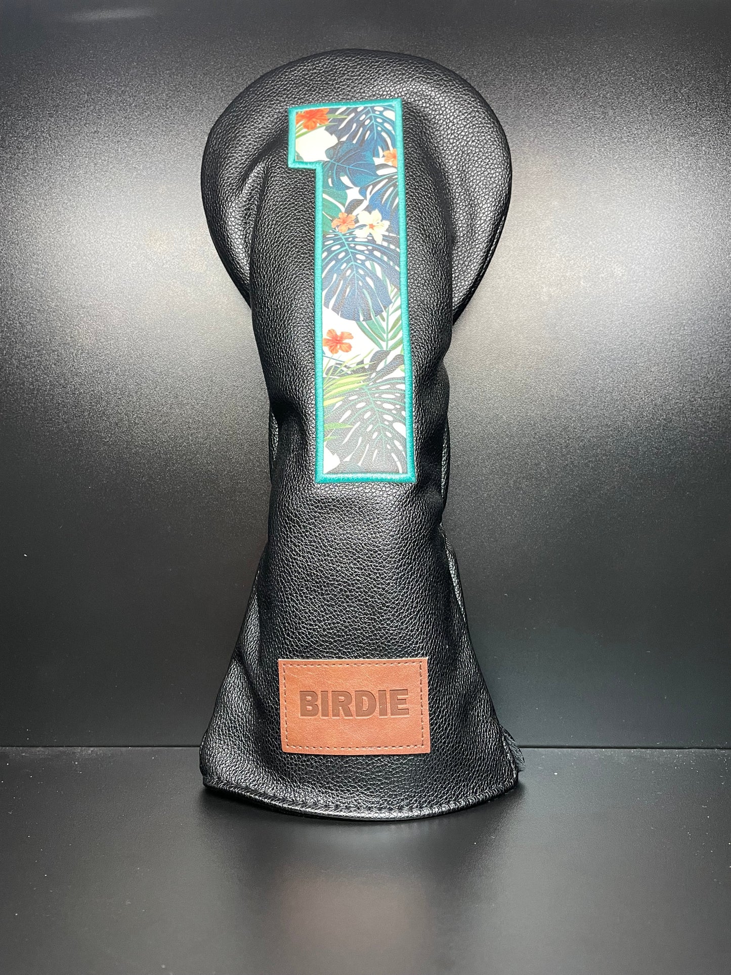 Funda para palo de golf con diseño floral tropical vibrante 2.0