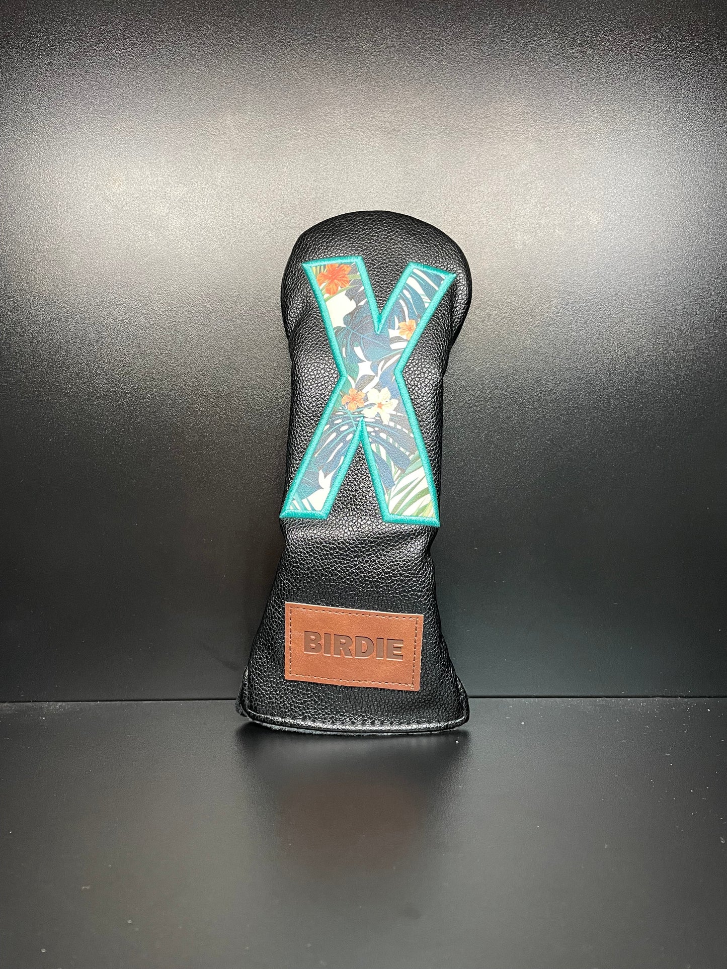Funda para palo de golf con diseño floral tropical vibrante 2.0