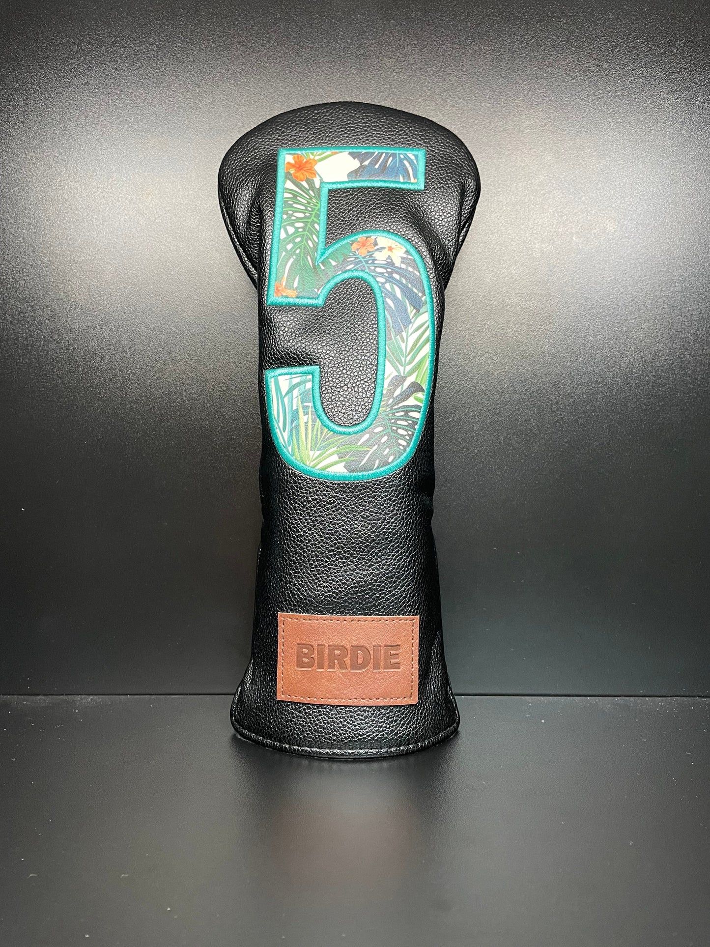 Funda para palo de golf con diseño floral tropical vibrante 2.0
