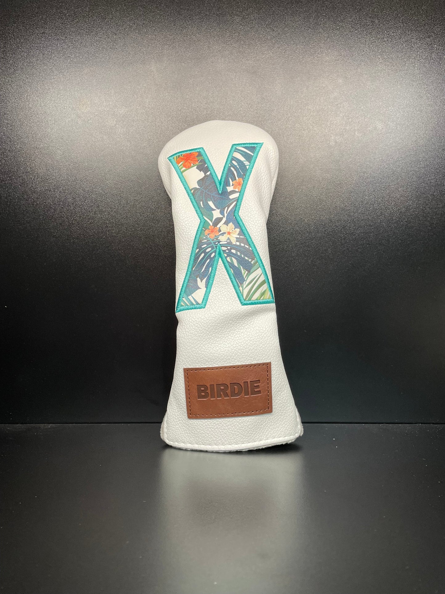 Funda para palo de golf con diseño floral tropical vibrante 2.0