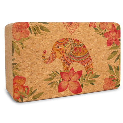 Eco-Friendly Cork Yoga Block for Ultimate Stability - Korvel