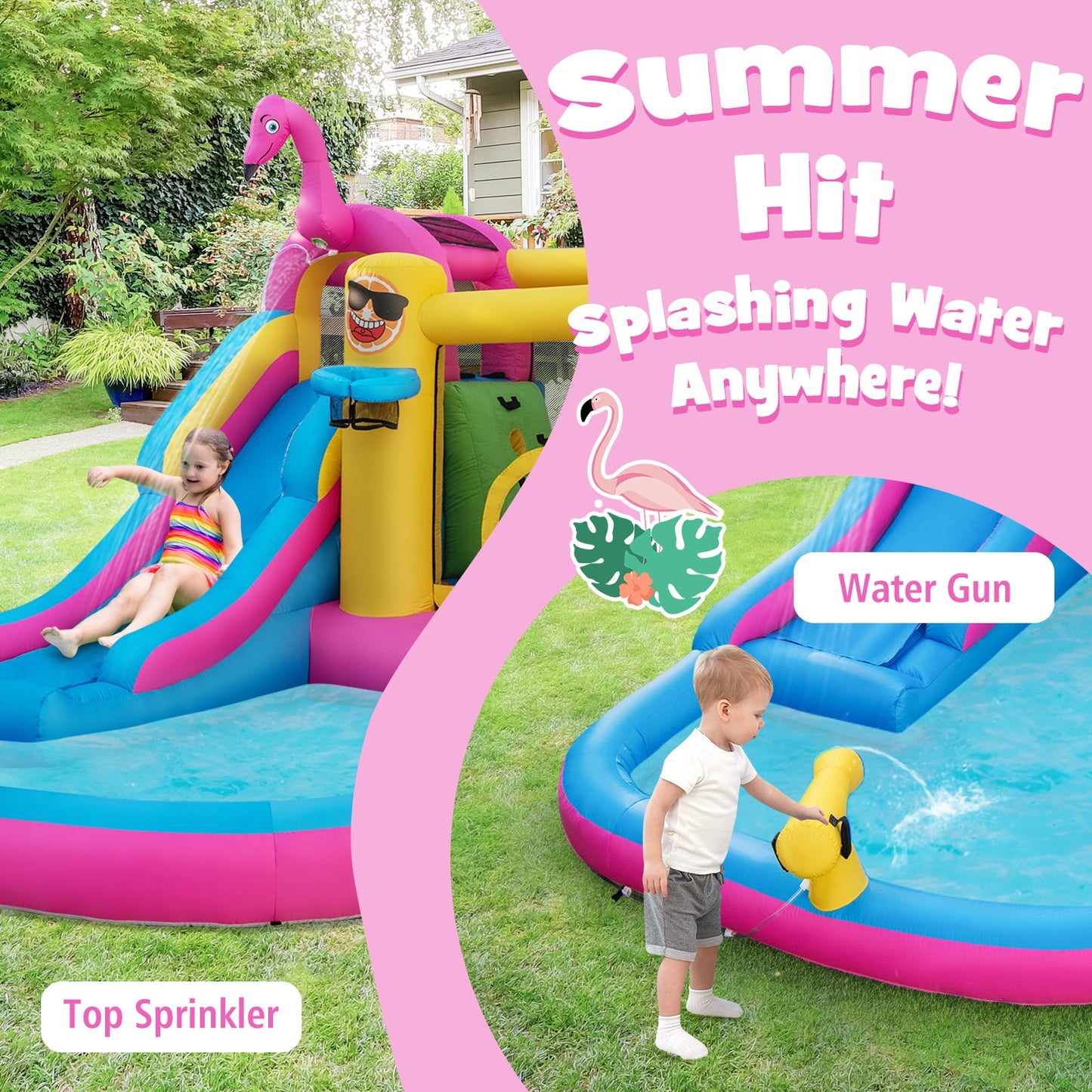 Premium Inflatable Bounce Castle with Water Slide