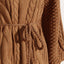 Women's Stand Collar Lantern Sleeve Sweater