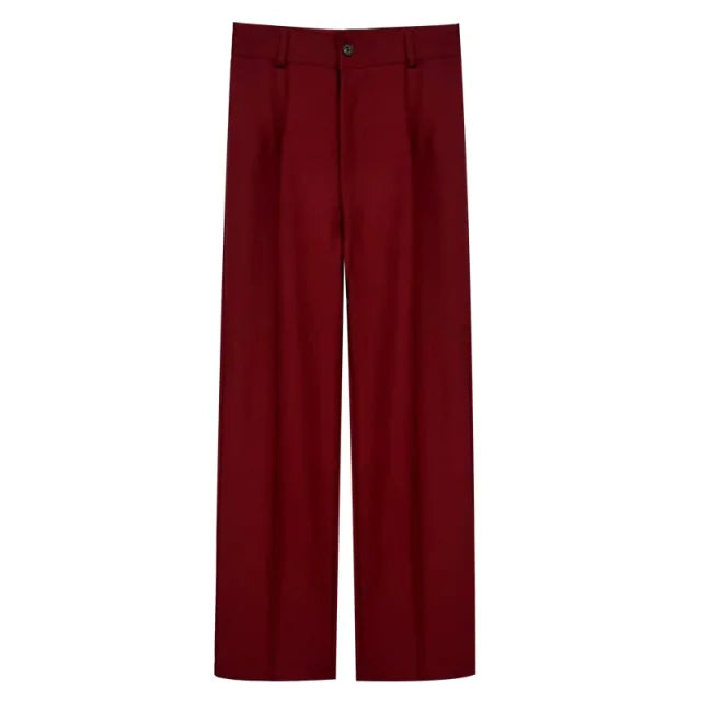 Pantalons Droits de Bureau Premium