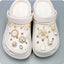 Pearl Chain Shoe Charms for Crocs and Sandals - Elegant Accessories