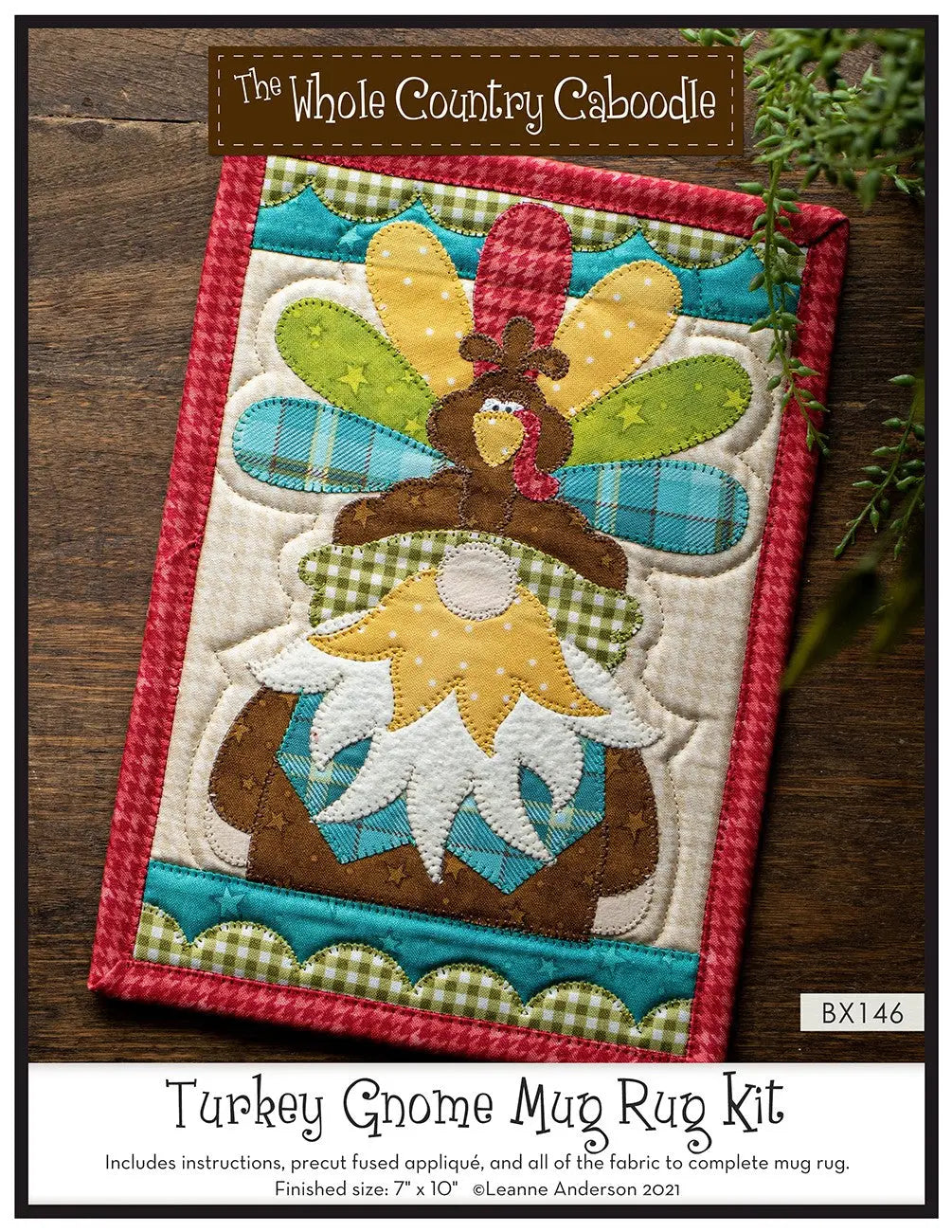Kit de Tapis de Tasse Gnome d'Hiver