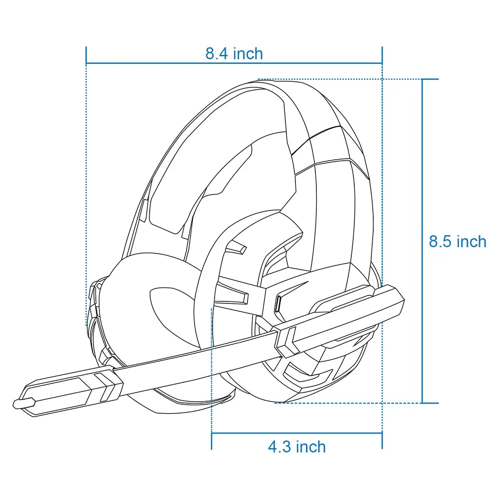 Premium Gaming Headphones for Immersive Audio Experience