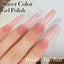 Esmalte de Gel Translúcido Double Rhythm - Rosa Lechoso 15ML