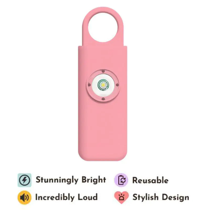 Women's Personal Safety Alarm Keychain