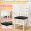 Cama Casa Gemela con 2 Cajones - Blanco Molino