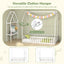 Cadre de Lit Montessori Twin House avec Rangement - Blanc
