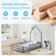 Cama Montessori de Tamaño Twin con Puerta Bloqueable - Gris