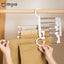 5-in-1 Pant Rack Shelves for Smart Closet Organization