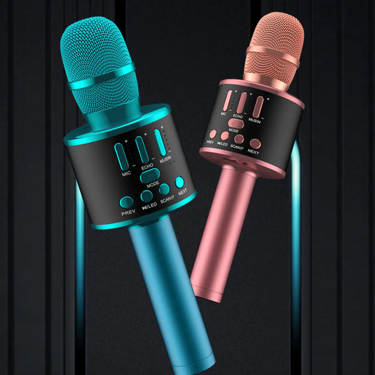Micrófono de Karaoke Bluetooth para Fiestas