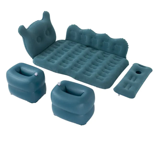 Cama Inflable AutoRest para un Viaje Cómodo