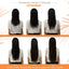 Extensiones de Cabello Humano Clip-In de 20 Pulgadas Full Shine - Ombre Cool Taupe