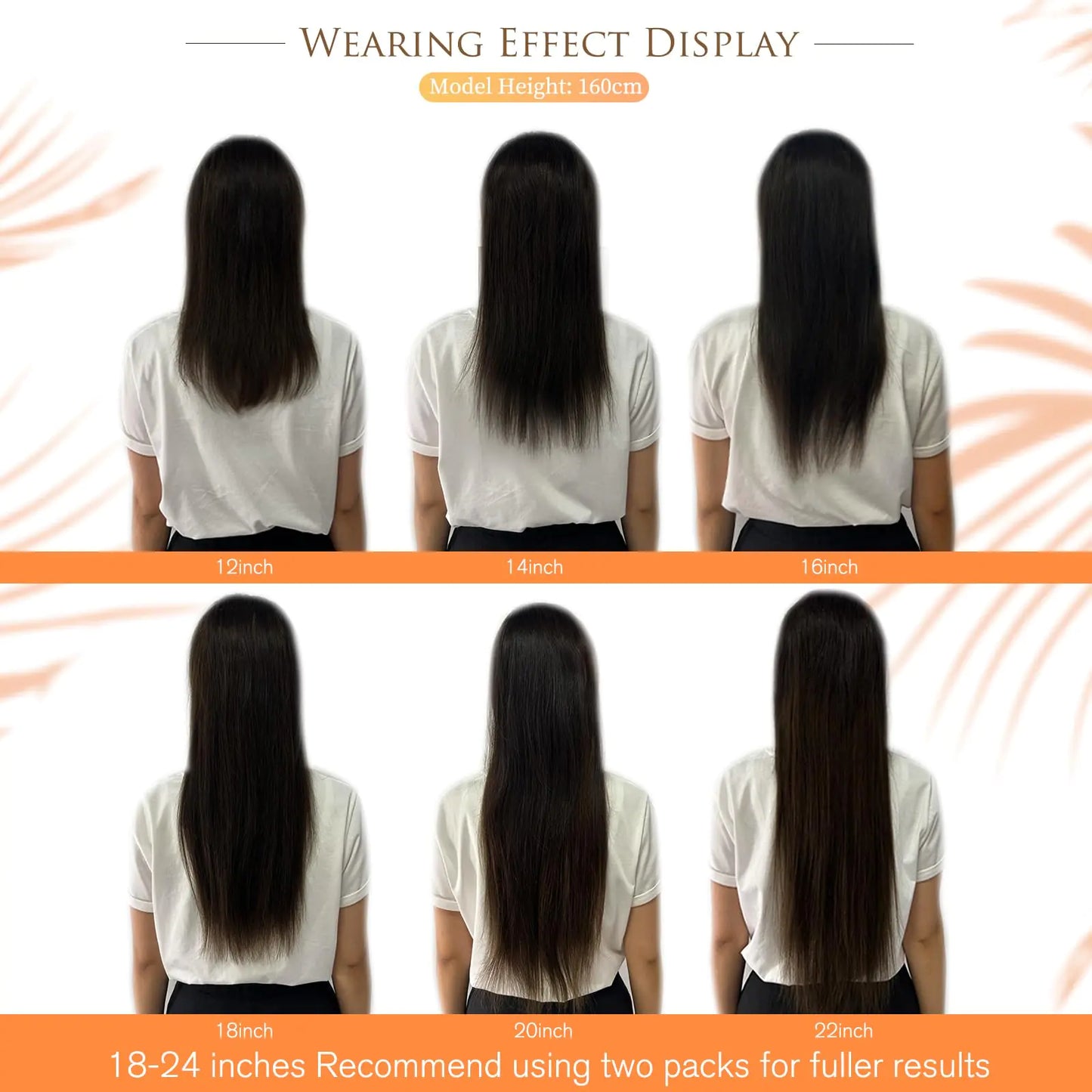 Extensiones de Cabello Humano Clip-In de 20 Pulgadas Full Shine - Ombre Cool Taupe