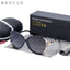 BARCUR Trendy Butterfly Sunglasses with Polarized Lenses