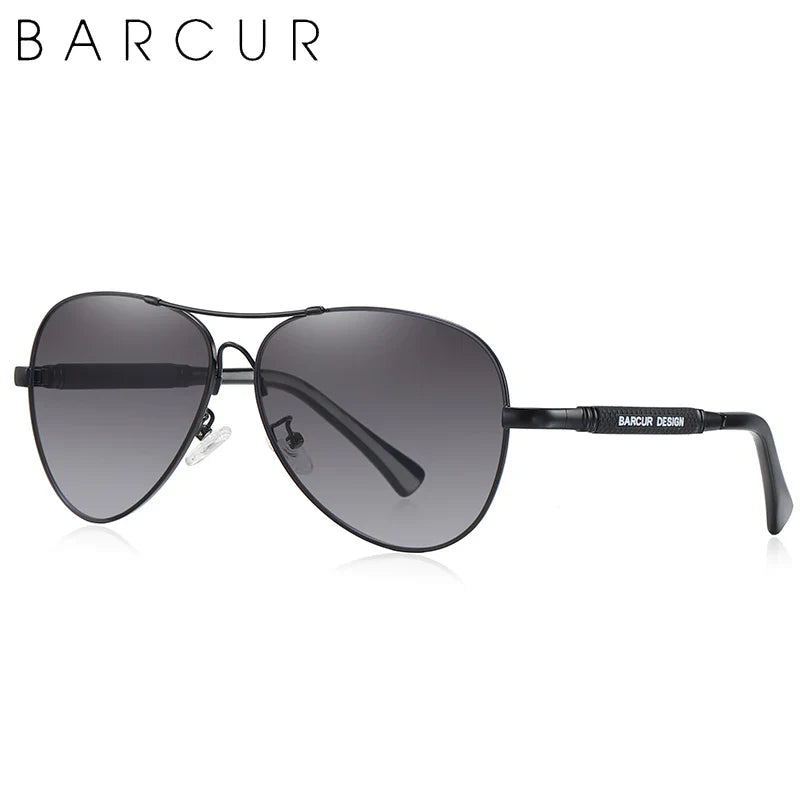 BARCUR Polarized Pilot Sunglasses for Men - Stylish UV400 Protection