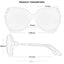 BARCUR Trendy Butterfly Sunglasses with Polarized Lenses