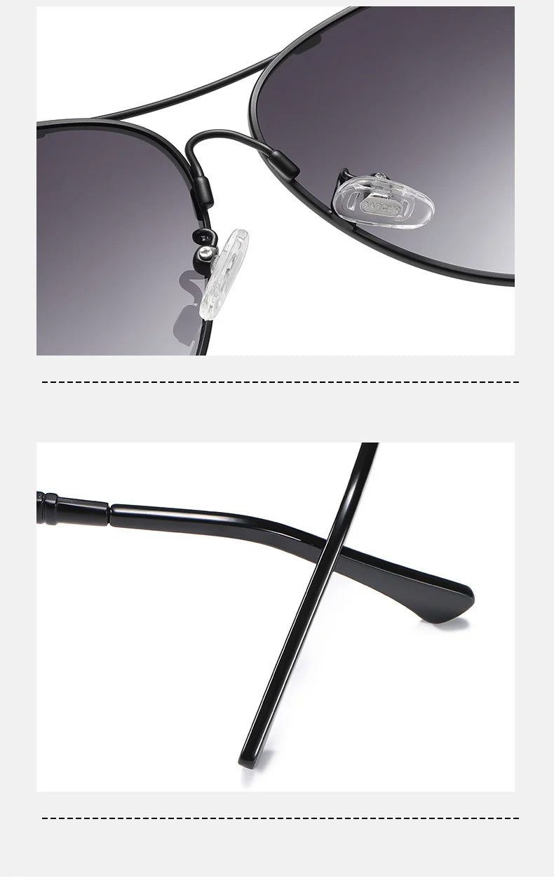 BARCUR Polarized Pilot Sunglasses for Men - Stylish UV400 Protection
