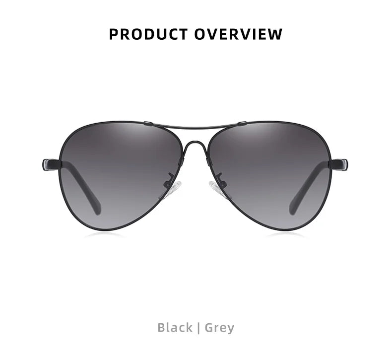 BARCUR Polarized Pilot Sunglasses for Men - Stylish UV400 Protection