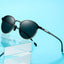 BARCUR Trendy Women's Polarized Round Frame Sunglasses