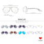 BARCUR Polarized Pilot Sunglasses for Men - Stylish UV400 Protection